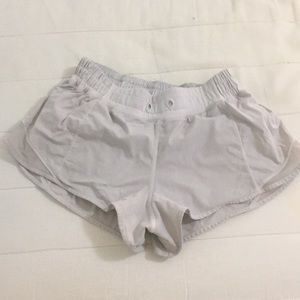 White lulu lemon shorts!